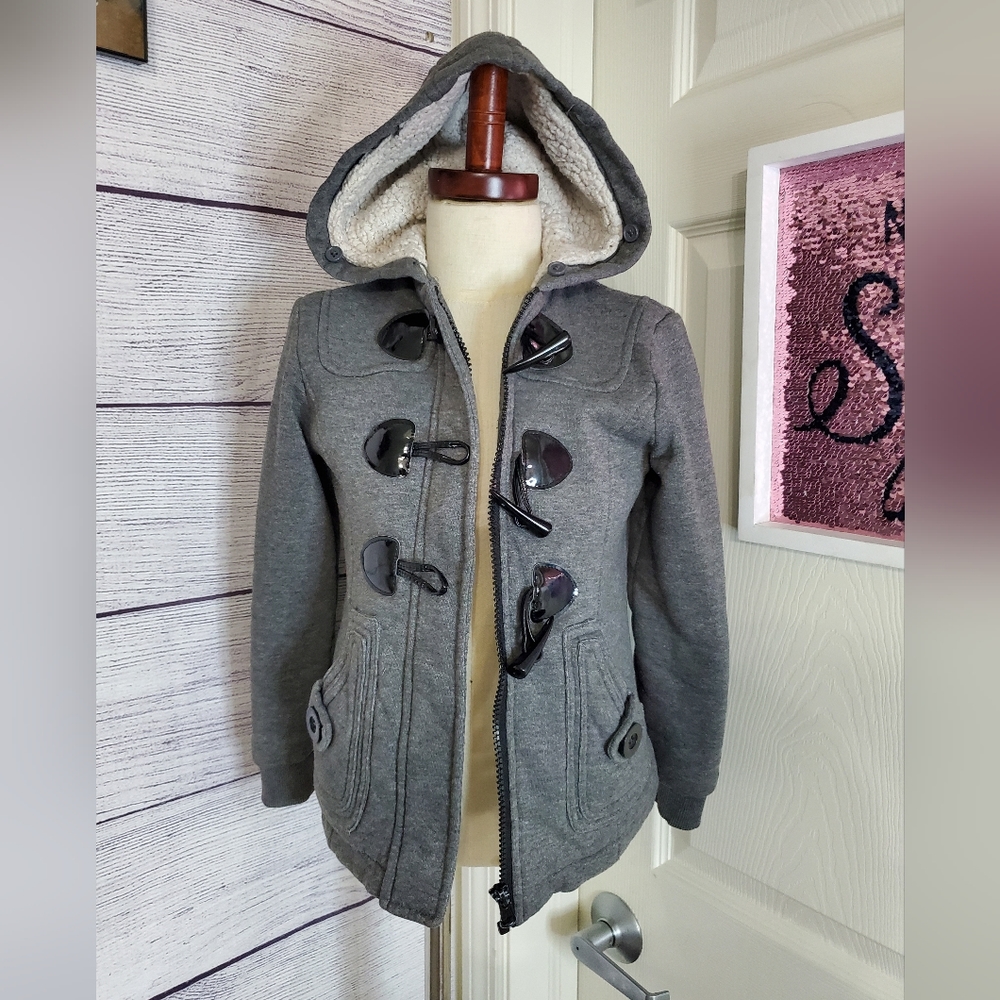 💙 Girls gray coat